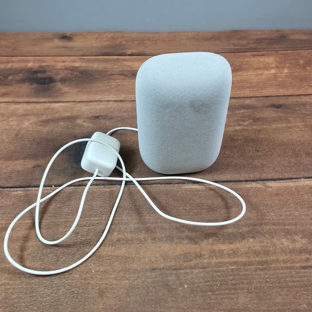 Google Nest Audio Smart Speaker Chalk Good GXCA6 Bluetooth Wi-Fi